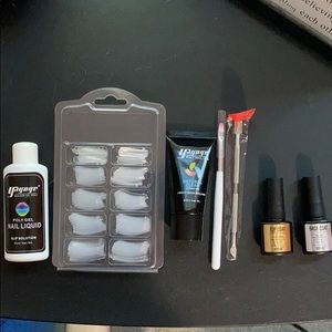 Do it at home acrylic nails